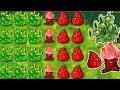 Ultimate Threepeater+Inferno Squorch Vs All 999x Zombies !! Plants vs Zombies Fusion 