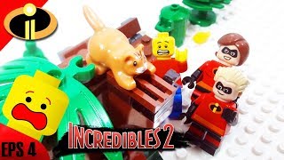 Lego Incredibles 2 Elastigirl Save The Kitten Stop Motion Cartoon For Kids Legomation