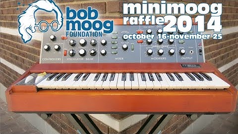The 2014 BMF Minimoog Raffle!