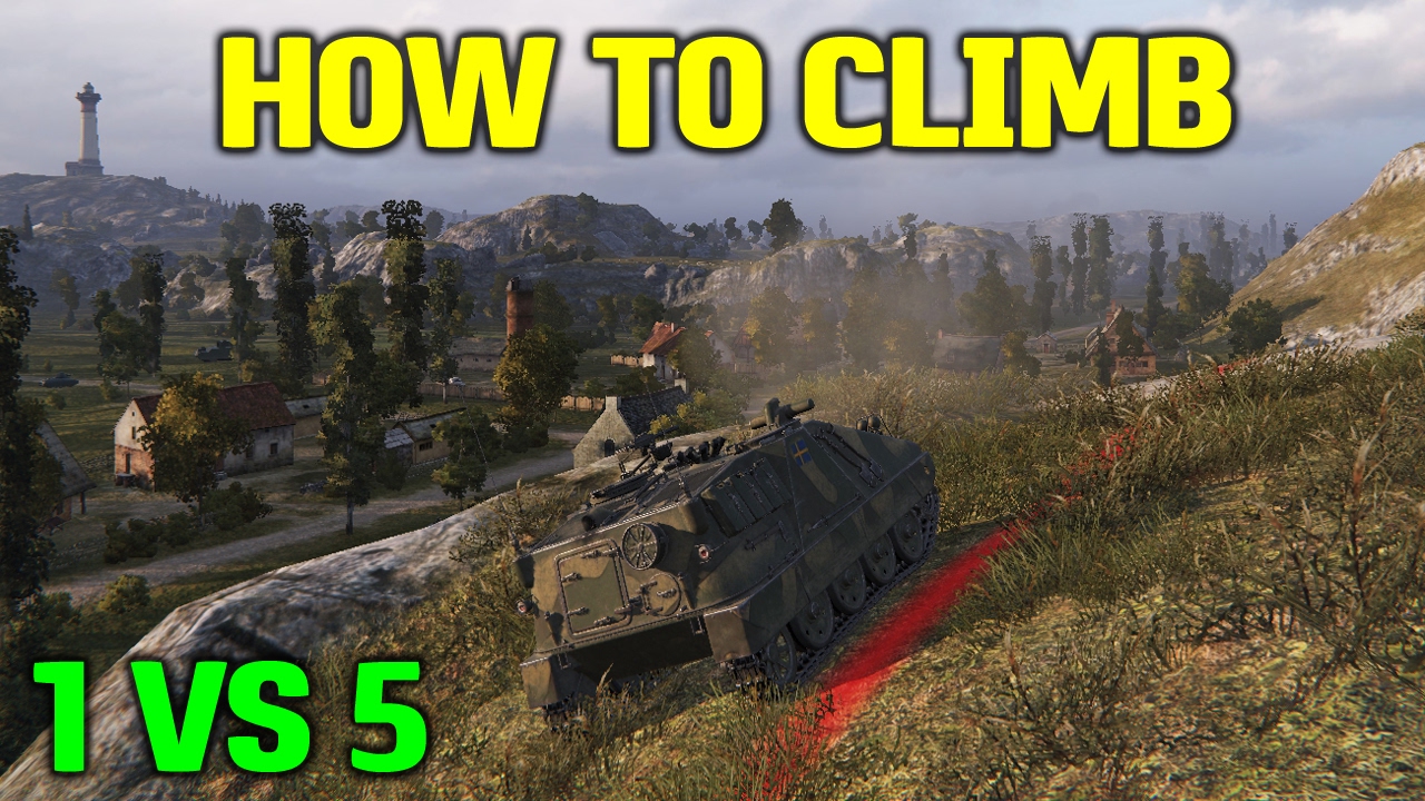 World Of Tanks | How To Climb #4 / Ikv 65 Alt II - 3400 Damage - 12 Kills
