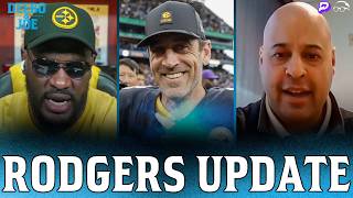 EXCLUSIVE: Steelers GM Omar Khan Gives UPDATE on Aaron Rodgers | Deebo & Joe