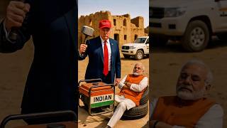 Trump Sleeping Near Gold Turbine and Ibrahim Traore’s Desert Prank 😂 Africa Gold Comedy #funny