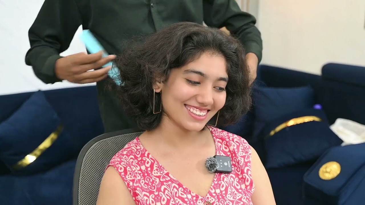 Surprise Jo Shock Ban Gaya | When Love Meets Scissors | How short will her boyfriend cut her hairs!!