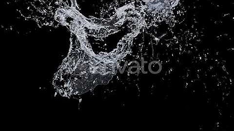 Water Splash Transition | Motion Graphics - Envato elements