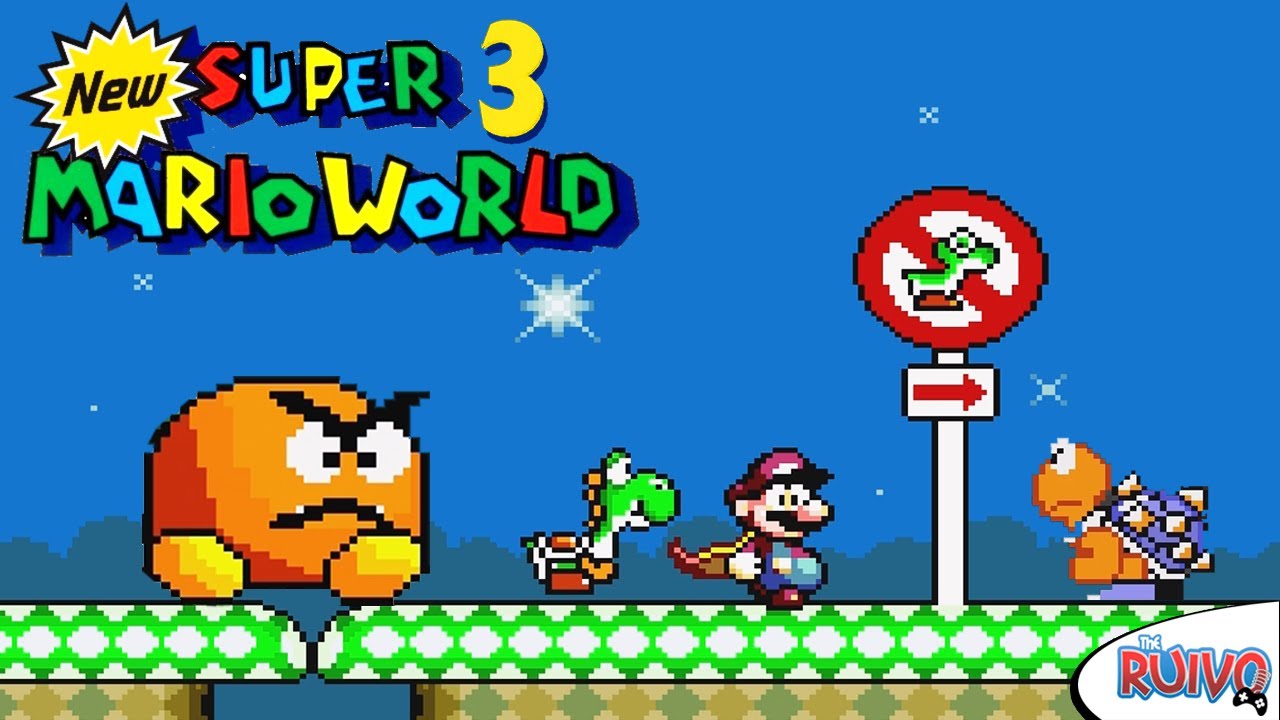 Brasileiro cria mod de Super Mario do SNES para rodar em