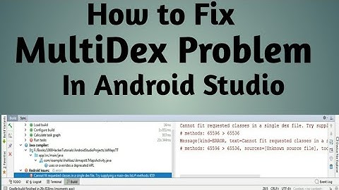 How to fix MultiDex Problem In Android Studio | TechnicalTrench |