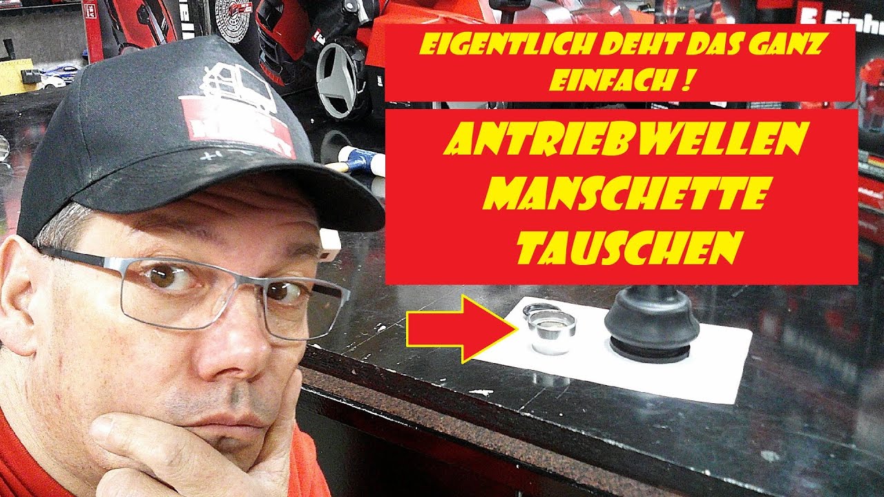 Ape 50 Achs Manschette tauschen @ApeHarry