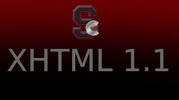 Basic XHTML 1.1 - Lesson 1: The Basics