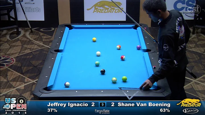 2015 US Open 8-Ball: Jeffrey Ignacio vs Shane Van ...