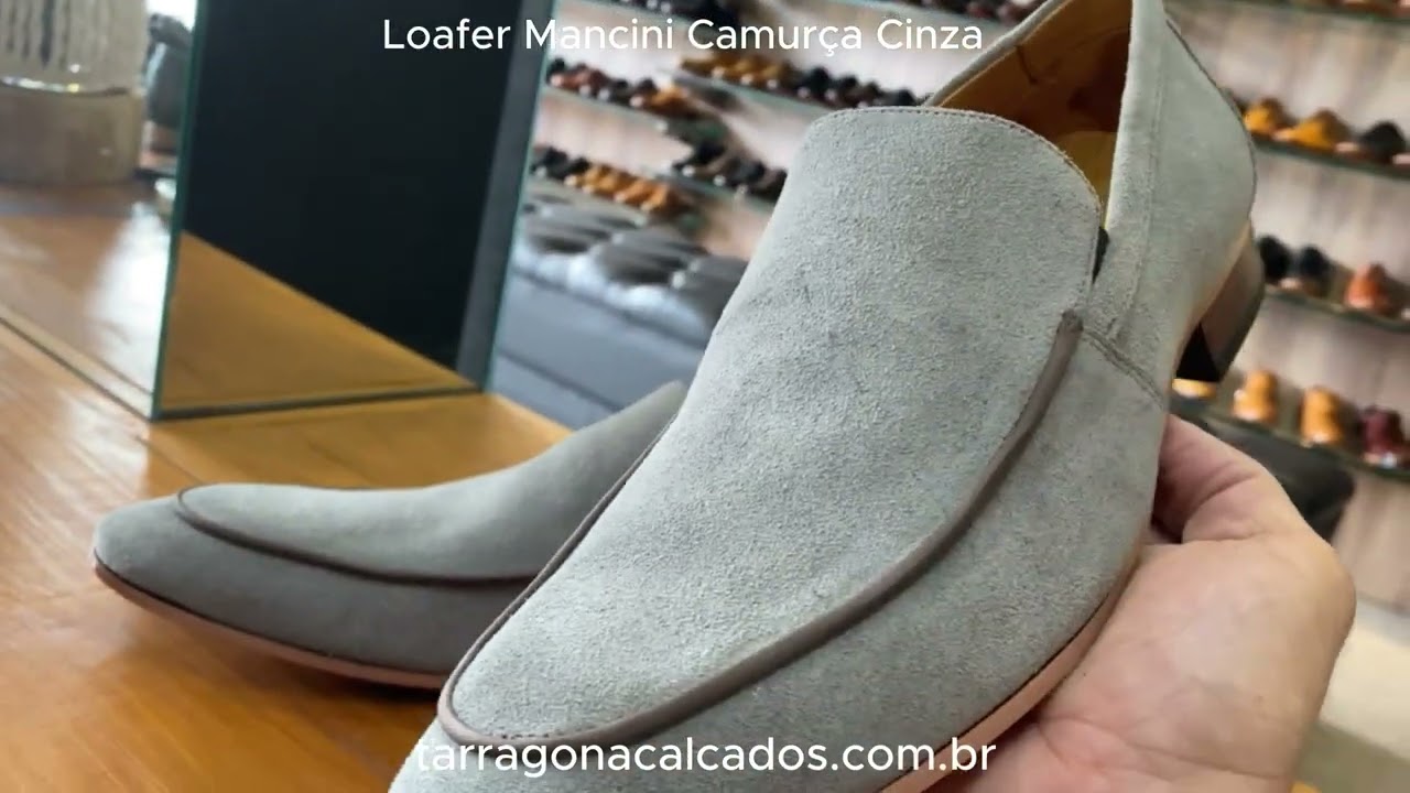 Loafer Mancini Cinza – TARRAGONA