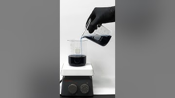 This chemical reaction looks like magic