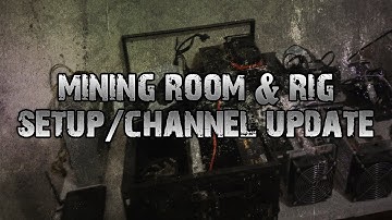 Crypto Mining Room Setup & Channel Update | GPU Mining | Mining Tutorials & More |
