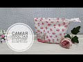 Самая простая косметичка - сшить ее сможет любой!DIY makeup bag #sewing #sewingtricks #шитье