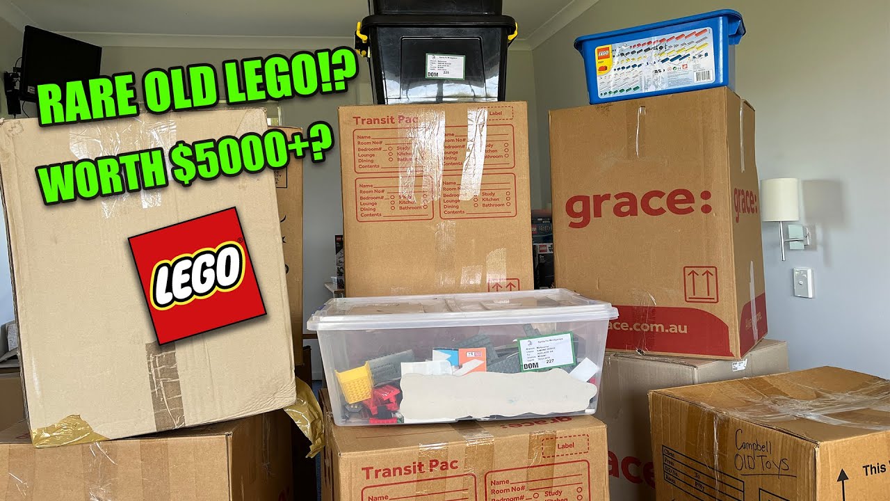Opening Old Lego Boxes Worth 5000? YouTube
