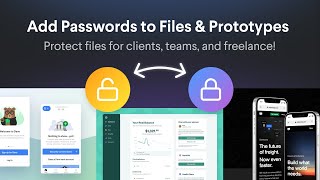 How to Password Protect Files & Prototypes in Figma - For Teams, Clients, Freelance, and More