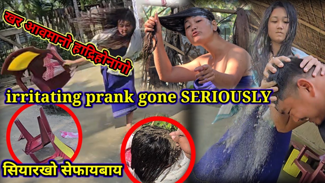 Irritating prank gone seriously 😒 🙄 😑//@nmahilaryofficial