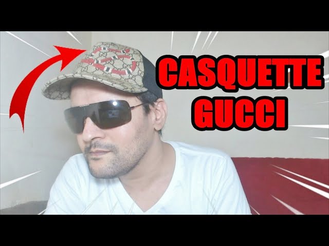 CASQUETTE GUCCI SERPENT - YouTube