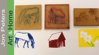 How To Make A Wood Cut Block Print