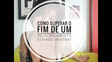 Como superar o ex estando grávida dele?