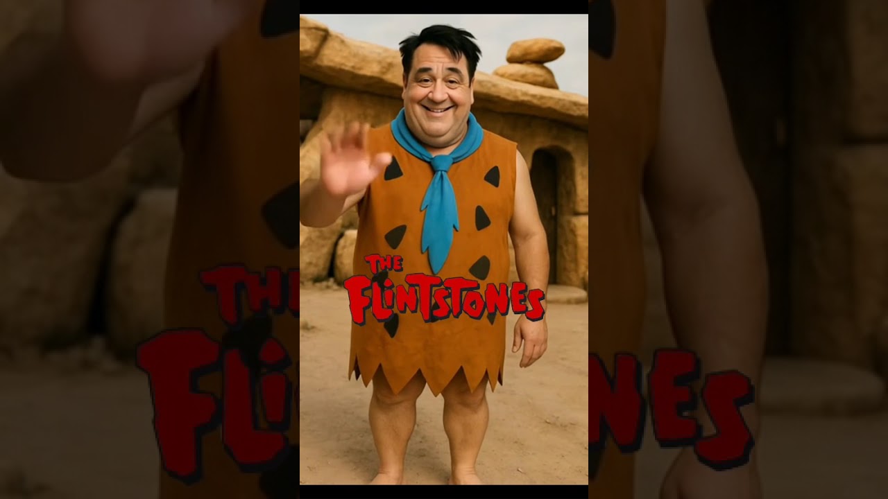 What If The Flintstones Were Real?✨AI Cartoon‑to‑Reality Transformation 