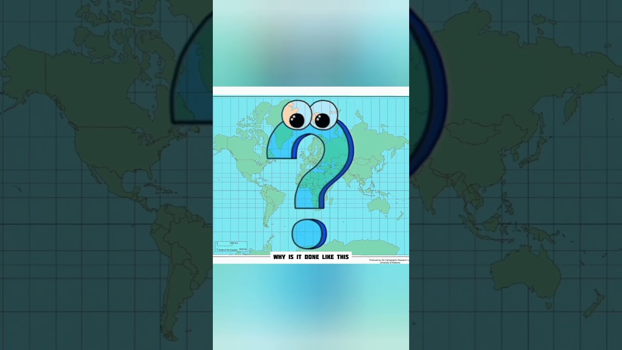 Reality of World Map. 