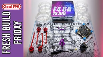Ultimate High Quality Tiny Whoop Build - Fractal 65 - T-Motor F4 - Tiny Whoop 0702 30,000kv - Q&A