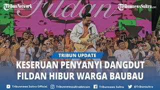 Aksi Penyanyi Dangdut Fildan Hibur Warga Baubau Sulawesi Tenggara di Kampanye Akbar Partai Hanura screenshot 5