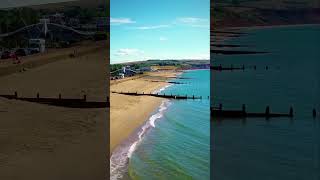 Sandown Beach | Isle of Wight | England | UK | #Travel #Tourism | DJI Drone | Seaside Aerial Views
