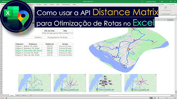 How to use the Google Distance Matrix API to Optimize Map Routes and Deliveries in Excel