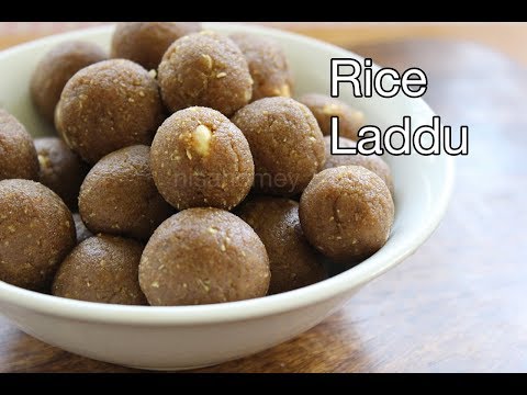 Rice Laddu Recipe - How To Make Rice Laddoo - Diwali Special