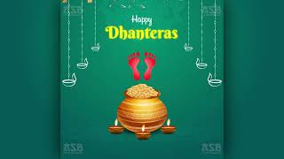Happy Dhanteras | Shubh Dhanteras शुभ धनतेरस 2022 Motion Graphics | After effects and Illustrator. screenshot 2