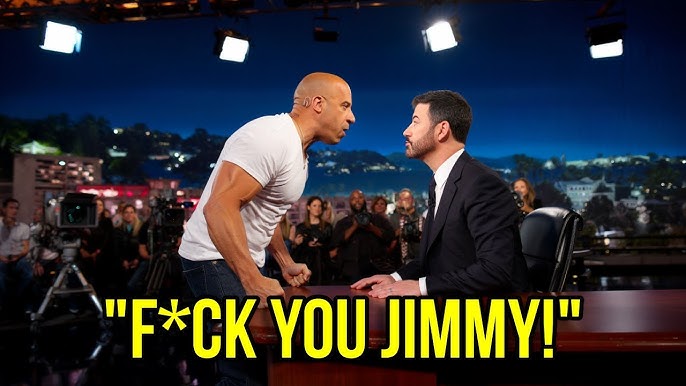 Vin Diesel SHOCKS Jimmy Kimmel with Brutal Outburst! - YouTube