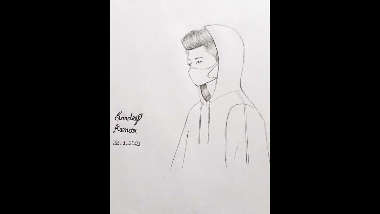 Drawing a cool boy MR. UNKNOWN Drawing tutorial A boy with