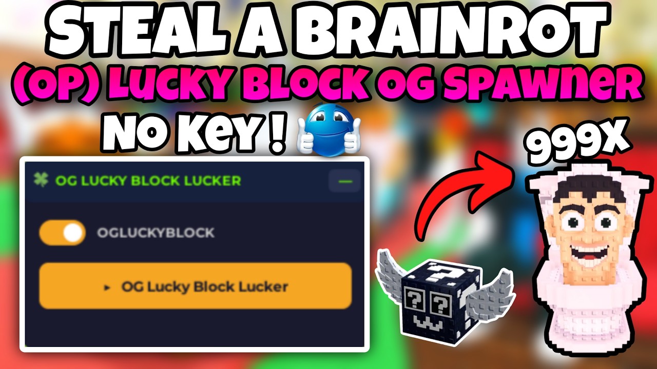 [NEW] OG LUCKY BLOCK SCRIPT 2.0 - Steal A Brainrot Script | Safe ...