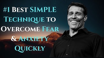 #1 Best SIMPLE Technique to Overcome Fear & Anxiety Quickly