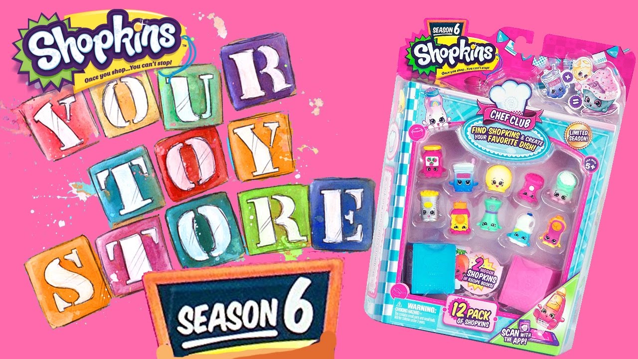 Shopkins Season 6 Chefs Club 12 pack