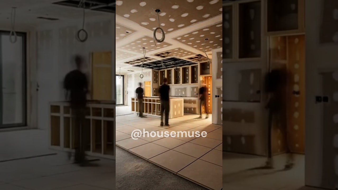 Galaxy Universe Style Ultra-Luxury Open Kitchen 