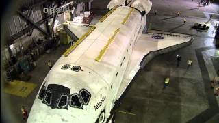 Atlantis Begins Move To Kennedy Space Center Visitor Complex