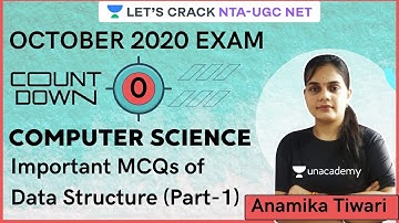 Important MCQs of Data Structure (Part-1) | Computer Science | Target NTA-UGC NET Paper 2 for 2020