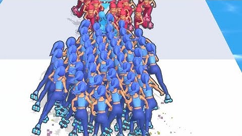 Max Levels in - Crowd Battle 😄🙀😄Walkthrough Gameplay Levels 16-17 (iOS/Android)🙀😄