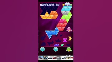 Block triangle puzzle 11Expert A level 40