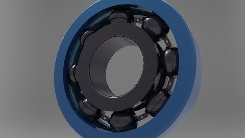 ball bearing exploded view animation.