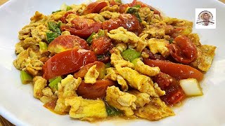 TUMIS TELUR TOMAT, UNTUK LAUK DAN BEKAL SEHAT.