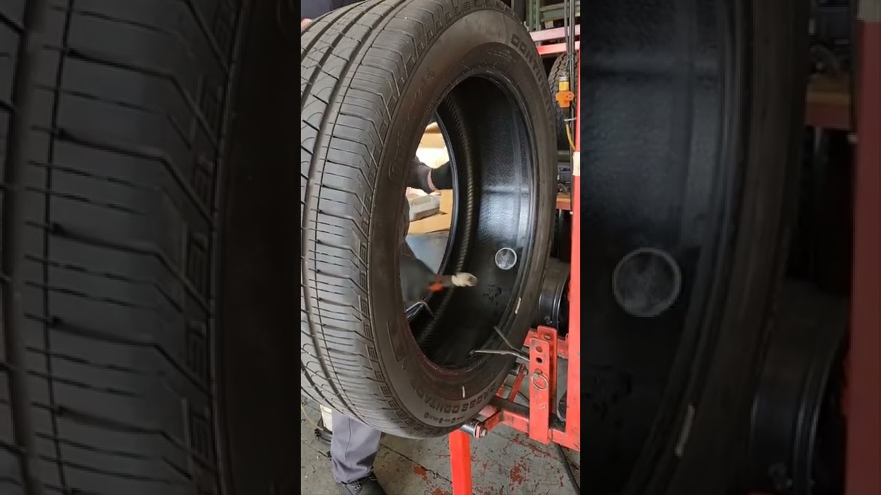 How to repair the Run Flat tires. flat tires with patch.