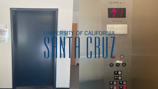 Loud Generic Hydraulic Elevator - Disability Resource Center - UCSC in Santa Cruz, CA.