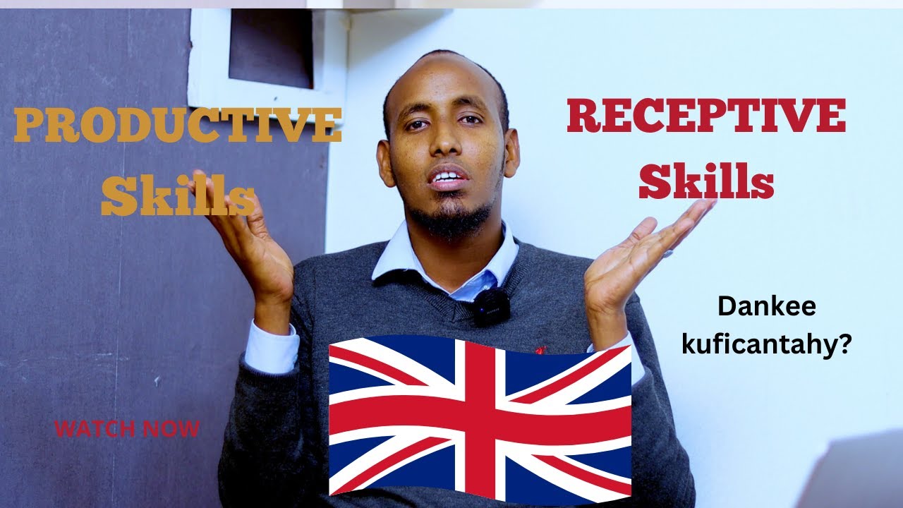 Luqada waan Fahmayaa lkn Ku ma hadli Karo|| Productive Skills in English