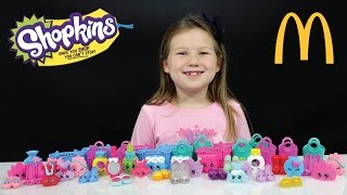 mcdonalds 2015 shopkins #3 toy two different color baskets very hard to find 