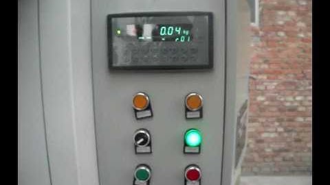 detection process of DCS 50F flour packing machine