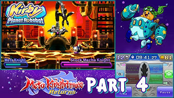 Kirby: Planet Robobot (Blindish) ~ Bonus 3 - Part 4: Meta Knightmare Returns