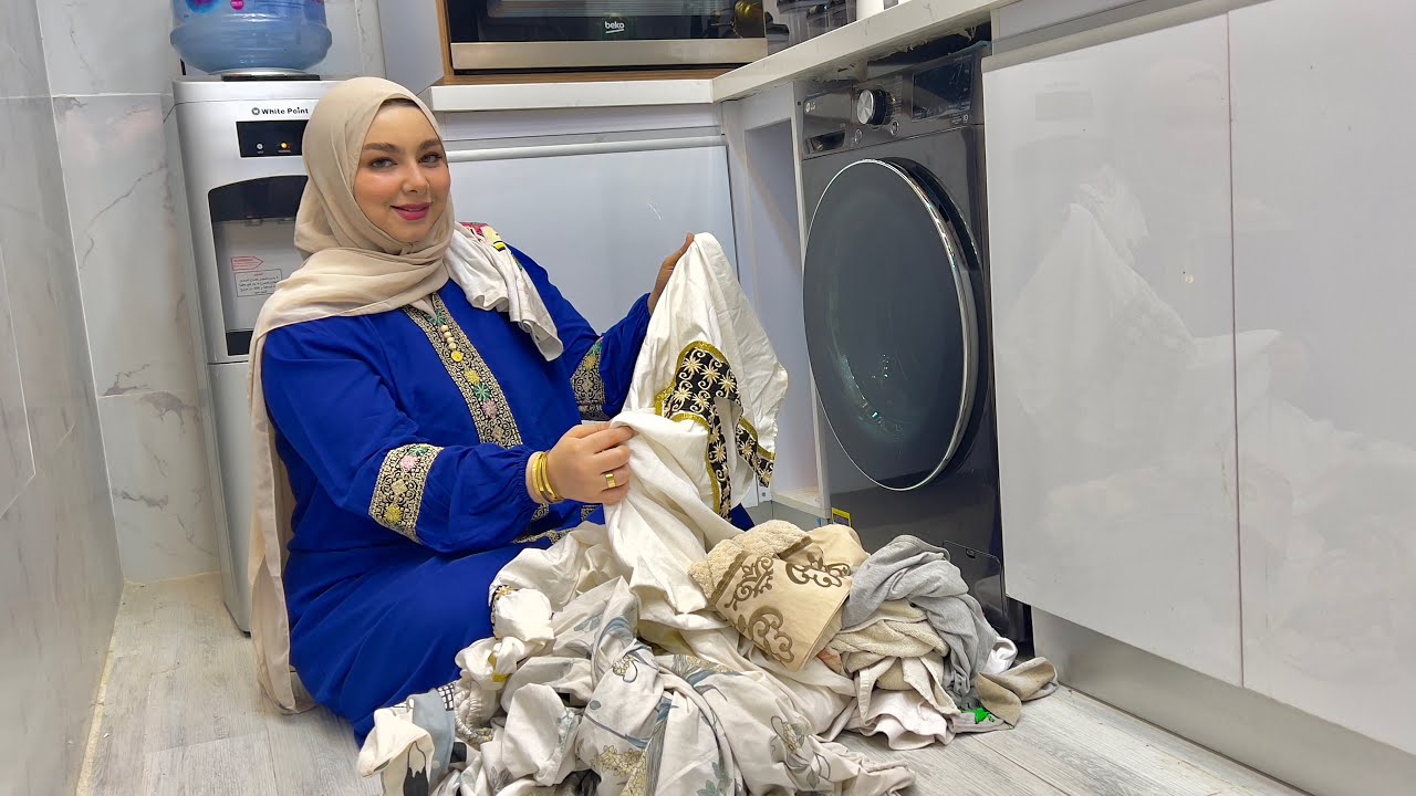 اول روتين بعد العيد🙈عشنا يوم كامل ع الطبيعة روتين الزوجة اللي قد المسؤولية